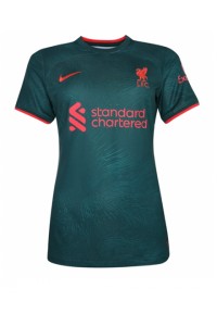 Fotbalové Dres Liverpool Dámské Třetí Oblečení 2022-23 Krátký Rukáv